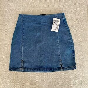 Brandy Melville Denim Blue Skirt